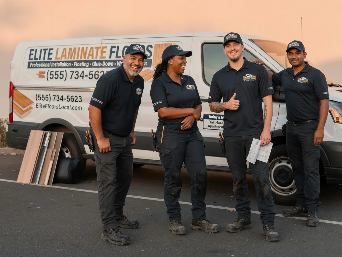 Laminate flooring installation company in Rembrandt, IA